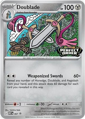Doublade [Staff], Mega Evolution Promo