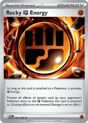 Rocky Fighting Energy (Non-Holo), Deck Exclusives
