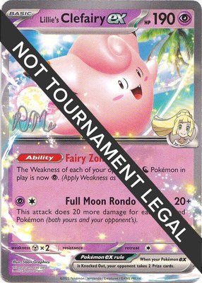 Lillie's Clefairy ex (Riley McKay), World Championship Decks