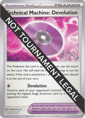 Technical Machine: Devolution (Riley McKay), World Championship Decks