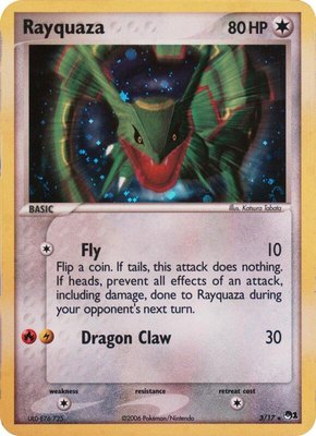 Rayquaza (2006), Blister Exclusives