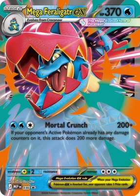 Mega Feraligatr ex, Mega Evolution Promo