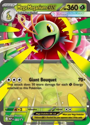 Mega Meganium ex, Mega Evolution Promo