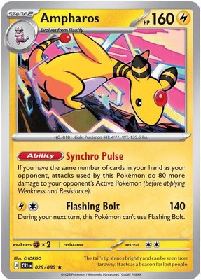 Ampharos, Chaos Rising