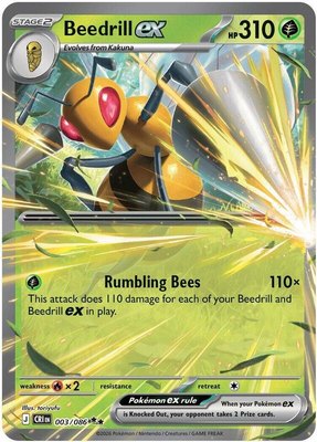 Beedrill ex, Chaos Rising