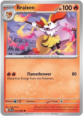 Braixen, Chaos Rising