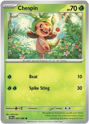 Chespin, Chaos Rising