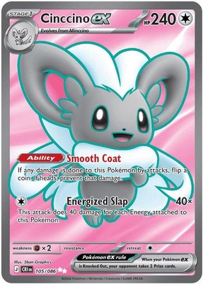Cinccino ex, Chaos Rising