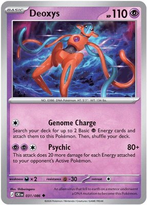 Deoxys, Chaos Rising