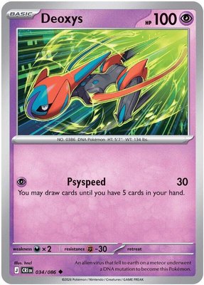 Deoxys, Chaos Rising