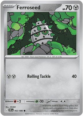 Ferroseed, Chaos Rising