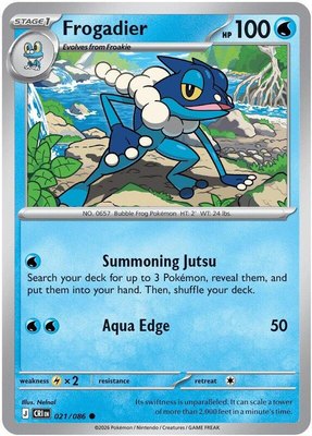 Frogadier, Chaos Rising