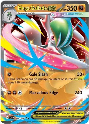 Mega Gallade ex, Chaos Rising