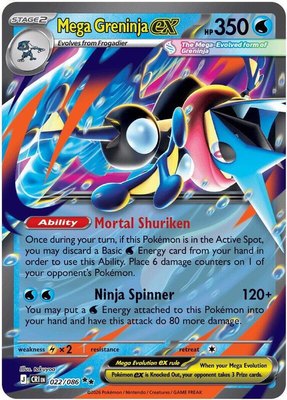 Mega Greninja ex, Chaos Rising