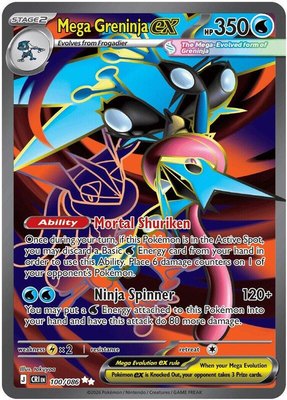 Mega Greninja ex, Chaos Rising