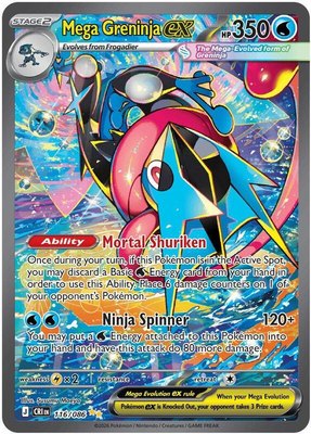 Mega Greninja ex, Chaos Rising