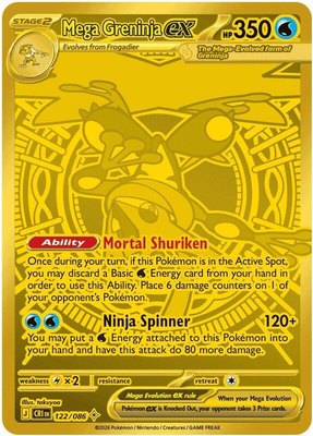 Mega Greninja ex, Chaos Rising