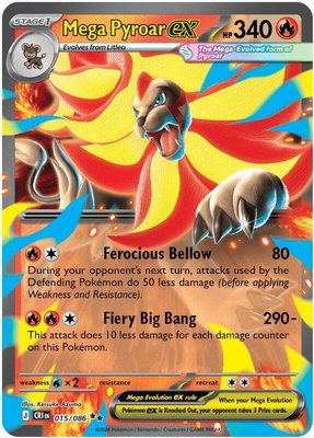 Mega Pyroar ex, Chaos Rising