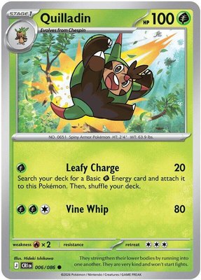 Quilladin, Chaos Rising