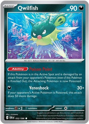 Qwilfish, Chaos Rising