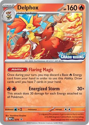 Delphox, Mega Evolution Promo