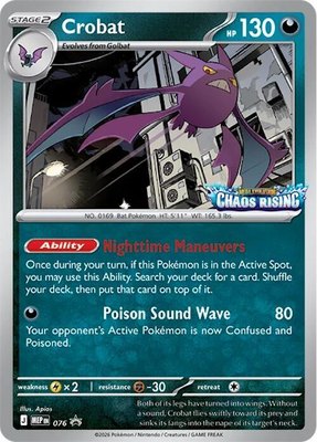Crobat, Mega Evolution Promo