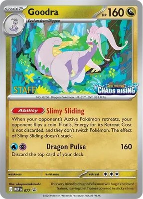 Goodra [Staff], Mega Evolution Promo