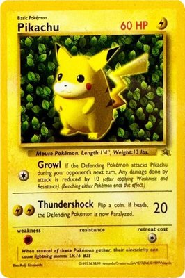 Pikachu (Corocoro Grey Star), WoTC Promo