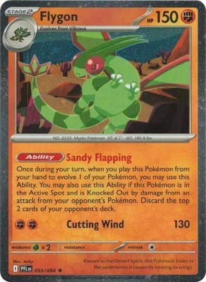 Flygon (Cosmos Holo), Blister Exclusives
