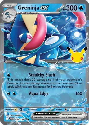 Greninja ex, 30th Celebration