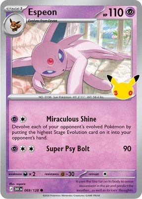 Espeon, 30th Celebration