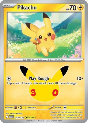 Pikachu, 30th Celebration