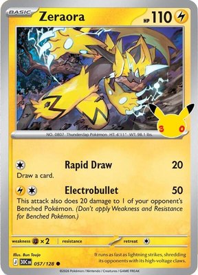 Zeraora, 30th Celebration
