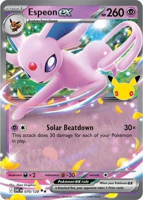 Espeon ex, 30th Celebration