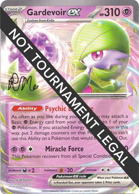 Gardevoir ex (Riley McKay) [Gold Stamped], World Championship Decks