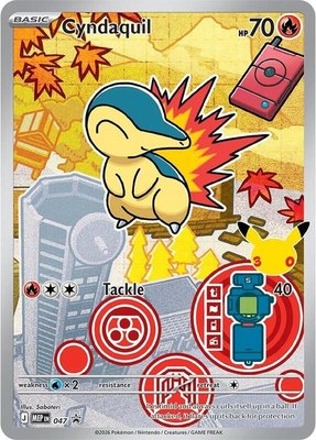 Cyndaquil, Mega Evolution Promo