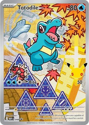 Totodile, Mega Evolution Promo