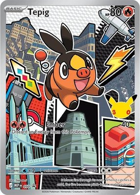 Tepig, Mega Evolution Promo