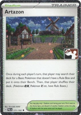 Artazon (Cosmos Holo), Prize Pack Series Cards