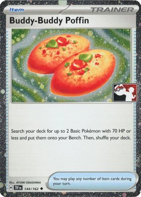 Buddy-Buddy Poffin (Cosmos Holo), Prize Pack Series Cards