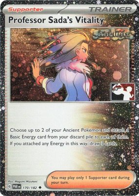 Professor Sada's Vitality (Cosmos Holo), Prize Pack Series Cards