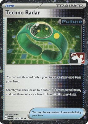 Techno Radar (Cosmos Holo), Prize Pack Series Cards