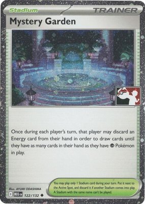 Mystery Garden (Cosmos Holo), Prize Pack Series Cards