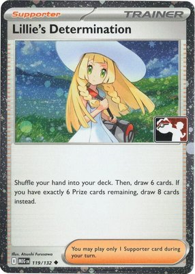 Lillie's Determination (Cosmos Holo), Prize Pack Series Cards