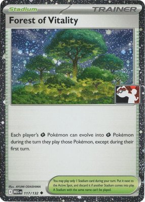 Forest of Vitality (Cosmos Holo), Prize Pack Series Cards
