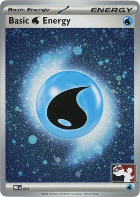 Basic Water Energy - MEE 003 (Cosmos Holo), Prize Pack Series Cards
