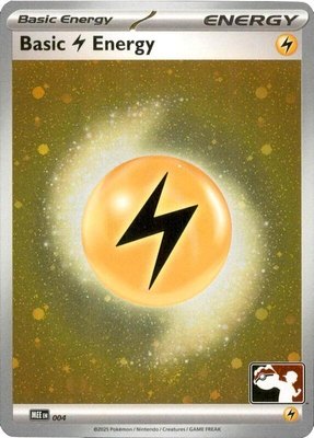 Basic Lightning Energy - MEE 004 (Cosmos Holo), Prize Pack Series Cards