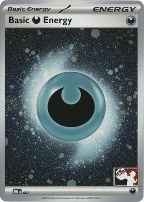 Basic Darkness Energy - MEE 007 (Cosmos Holo), Prize Pack Series Cards