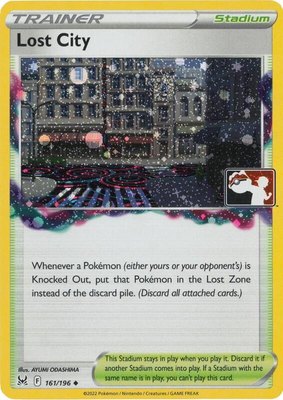 Lost City (Cosmos Holo), Prize Pack Series Cards