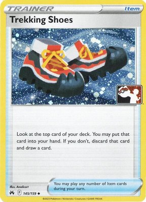 Trekking Shoes (Cosmos Holo), Prize Pack Series Cards
